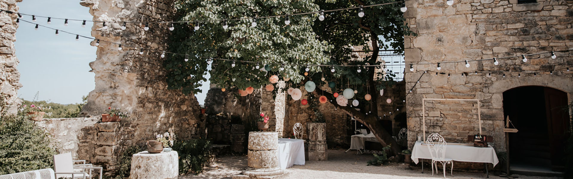 Location guirlande guinguette en Belgique